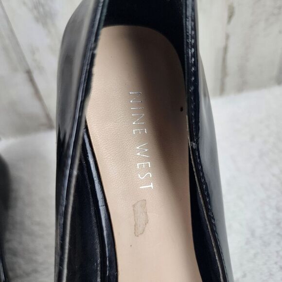 Nine West Lucille Black Flats Size 7 - Picture 3 of 10